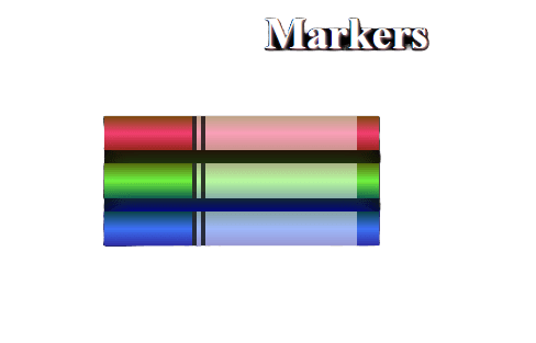 CSS Color Markers Logo